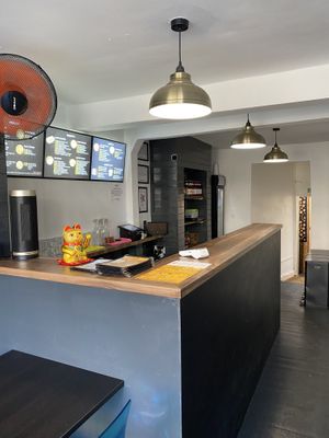 Seating out the back too  at Ben Tre Vietnamese Cafe in South East London