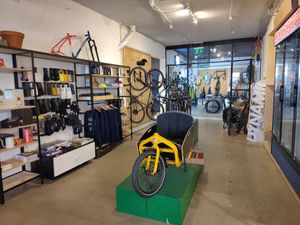 Bike store at Kamu Koffiebar in Breda