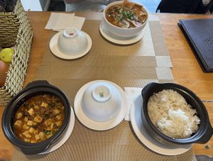 Szechuan Tofo  at Nhà Hàng Chay Hoa Lư - Loving Hut in Ninh Binh