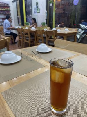 lemon tea   at Nhà Hàng Chay Hoa Lư - Loving Hut in Ninh Binh