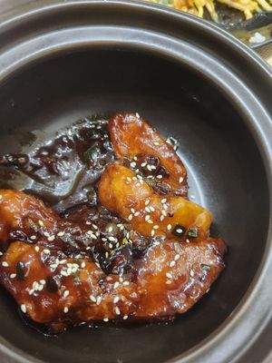 Tamerind Chicken at Nhà Hàng Chay Hoa Lư - Loving Hut in Ninh Binh