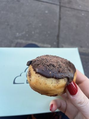 boston creme  at Cloudy Donut Co in Brooklyn