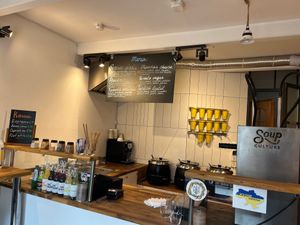 Inside at Soup Culture in Krakow