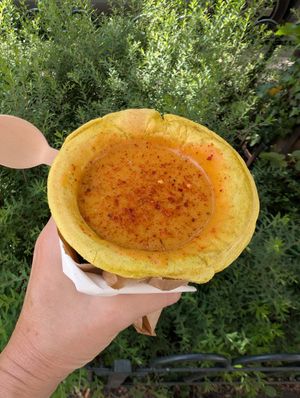 Garam Masala red lentil soup at Soup Culture in Krakow