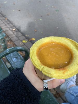 Vegan Masala Soup (20 zl)  at Soup Culture in Krakow
