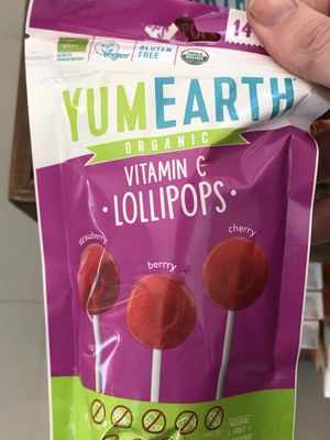 Vegan lollipops  at AUH - Camden Food Co.  in Abu Dhabi