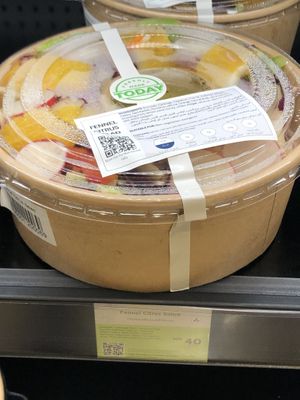 Fennel citrus salad  at AUH - Camden Food Co.  in Abu Dhabi