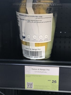 Melon and mango pot  at AUH - Camden Food Co.  in Abu Dhabi
