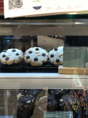 Vegan cookie  at AUH - Camden Food Co.  in Abu Dhabi