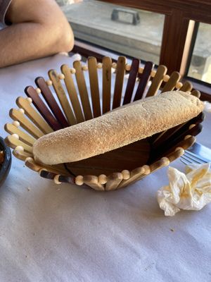 Moroccan bread  at  Bilmos in Chefchaouen