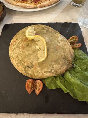 Vegan pastilla   at  Bilmos in Chefchaouen