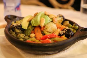 veganoo - vegan tajine at  Bilmos in Chefchaouen