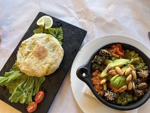 Veganoo & Pastilla vegan   at  Bilmos in Chefchaouen