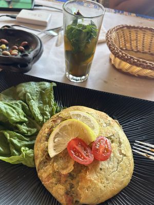 Vegan Pastilla (vegetables)   at  Bilmos in Chefchaouen