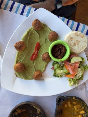Falafel  at  Bilmos in Chefchaouen