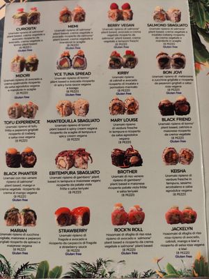  at Sushi Meshi in Carrara