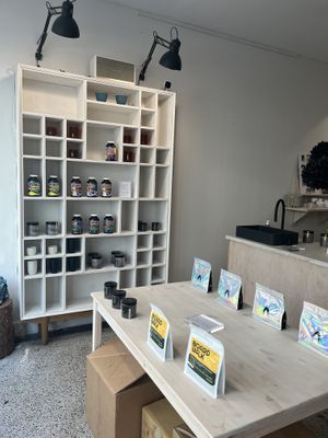 Coffee bean selection  at OSLO in Amsterdam