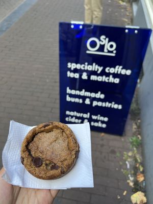 almond cookie  at OSLO in Amsterdam