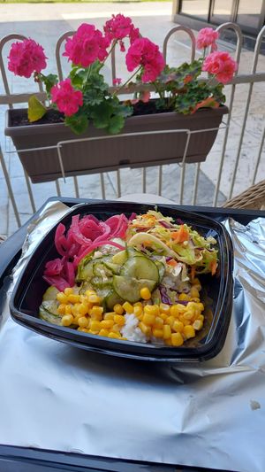 Rizoto sa prilozima at Zdrawi Kolaci - Radovića in Podgorica