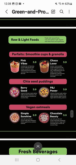  at Green & Protein Podgorica in Podgorica