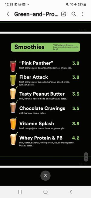  at Green & Protein Podgorica in Podgorica