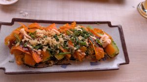 Vegan Yume Crunch at Yume Cocina Fusión Japonesa in Puerto Natales