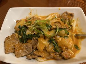 Veg Beef Shatrak - soy “beef"  at White Yak in Philadelphia