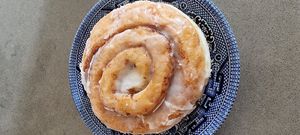 Cinnamon scroll at Migrant Coffee in West Footscray