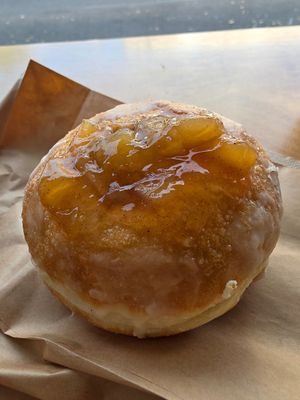Apple pie donut at Migrant Coffee in West Footscray