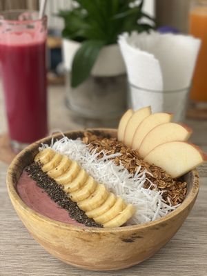 Açai Super Bowl  at The Beachbaby Cafe in Siargao