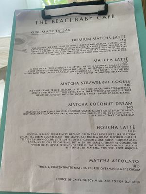   at The Beachbaby Cafe in Siargao