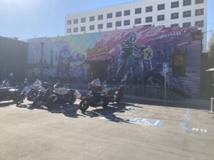 Entrance  at BikeShed Motorcycle Company in Los Angeles