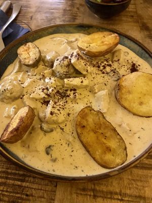 Vegan vol au vent  at Kala Fiore in Antwerpen