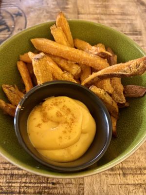 Sweet potato fries  at Kala Fiore in Antwerpen