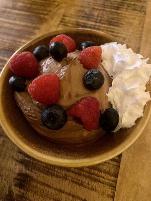 Chocolate mousse   at Kala Fiore in Antwerpen