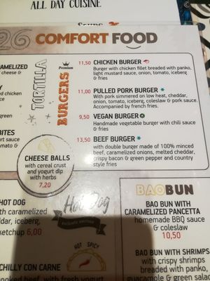 Menu at 626 All Day Lounge & City Garden in Crete