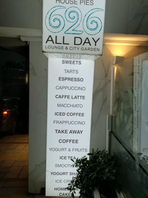 Outside at 626 All Day Lounge & City Garden in Crete