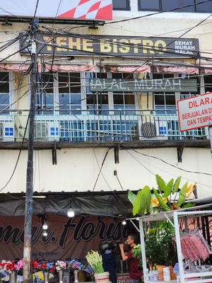 Outside at Tehe Bistro in Tangerang