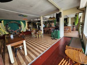 Outside at Tehe Bistro in Tangerang