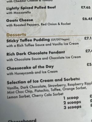 Dessert at Schiehallion Hotel in Aberfeldy