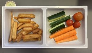 Fried, veggies  at Mini Chef in Billund