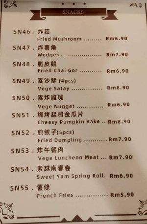  at YC Vege Life Cafe  in Ipoh