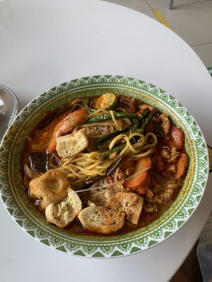 Traditional red curry, spicy   at YC Vege Life Cafe  in Ipoh