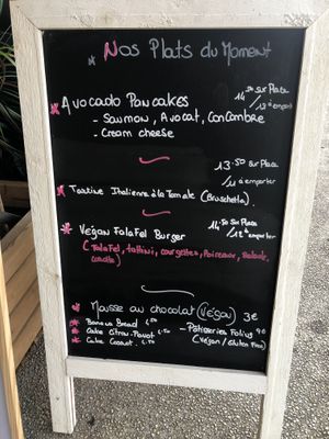 Menu du moment  at Savage Cafe in Hyeres