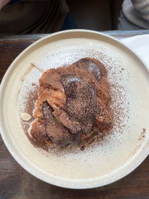 Chocolate croissant  at Jeronimo in Lima