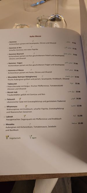 #Veganuary at Mezze in Schlieren