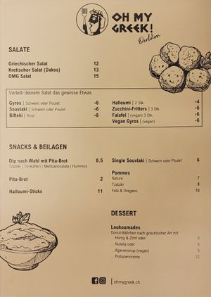  at Oh my Greek! in Zurich