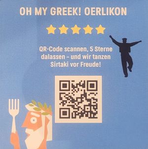 at Oh my Greek! in Zurich