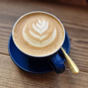 Flat White at Moon Coffee House in Scunthorpe