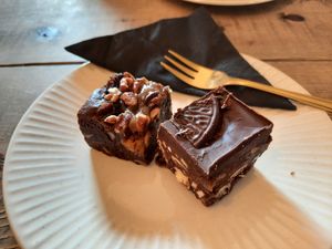 Cakes to die for at Moon Coffee House in Scunthorpe